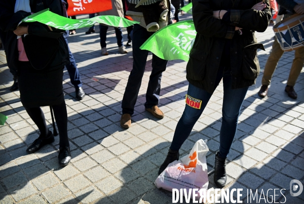 Manifestation des opposants au projet de loi bioéthique