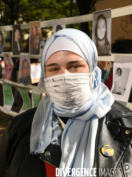 Femmes Algériennes en luttes ! Stop Féminicides ! Algerian women in struggle ! Stop Feminicides !