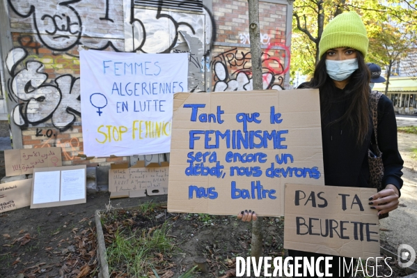 Femmes Algériennes en luttes ! Stop Féminicides ! Algerian women in struggle ! Stop Feminicides !