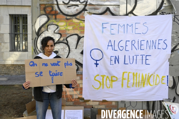 Femmes Algériennes en luttes ! Stop Féminicides ! Algerian women in struggle ! Stop Feminicides !