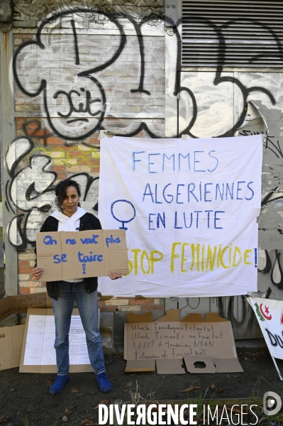 Femmes Algériennes en luttes ! Stop Féminicides ! Algerian women in struggle ! Stop Feminicides !