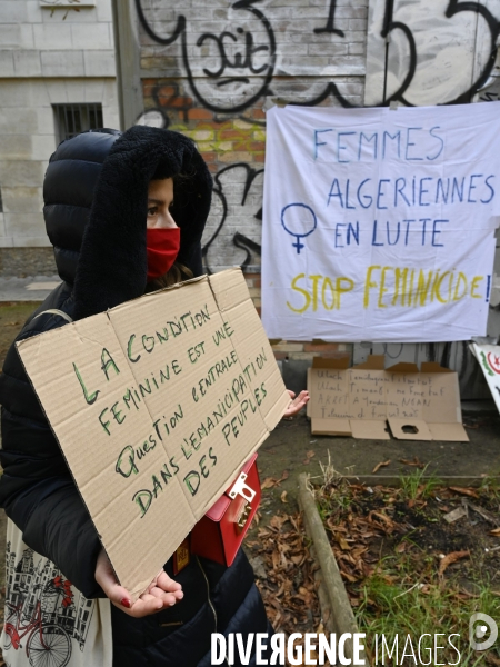 Femmes Algériennes en luttes ! Stop Féminicides ! Algerian women in struggle ! Stop Feminicides !