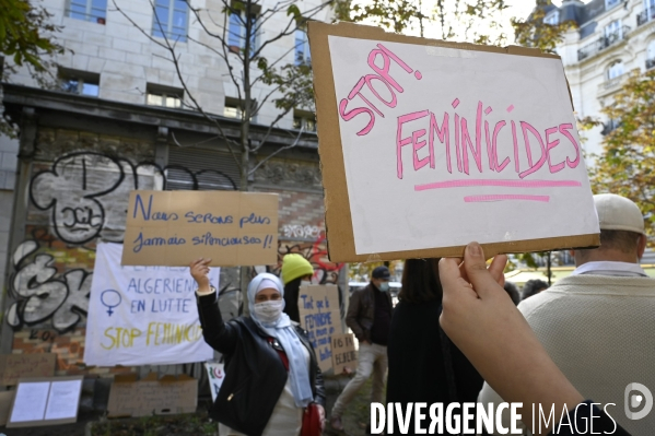 Femmes Algériennes en luttes ! Stop Féminicides ! Algerian women in struggle ! Stop Feminicides !