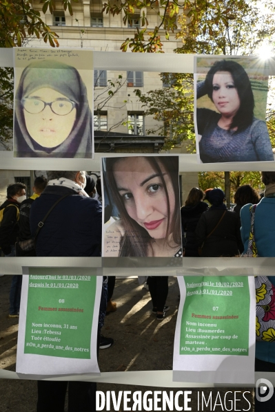 Femmes Algériennes en luttes ! Stop Féminicides ! Algerian women in struggle ! Stop Feminicides !