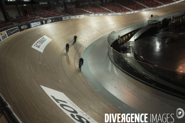 Entrainement Equipe de France,  Vélodrome National