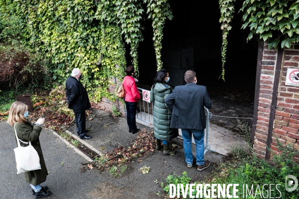 Audrey pulvar visite la ferme de grignon