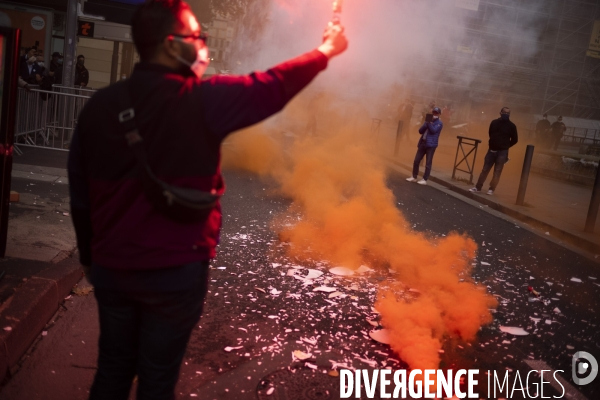 Restaurateurs en colère