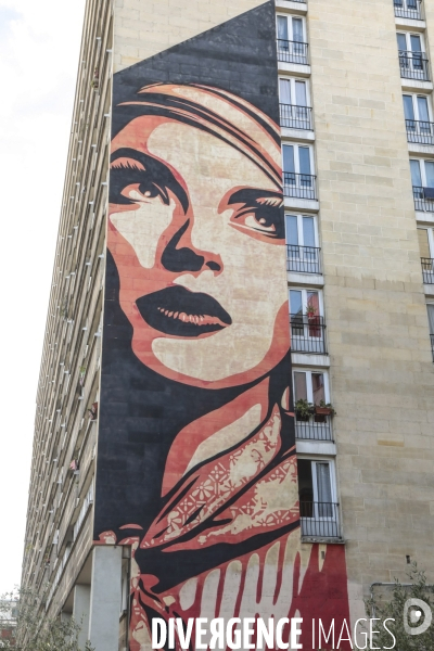 Un musee street art a ciel ouvert paris 13eme