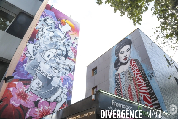 Un musee street art a ciel ouvert paris 13eme