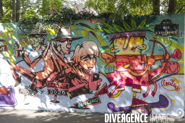 Un musee street art a ciel ouvert paris 13eme