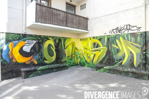 Un musee street art a ciel ouvert paris 13eme