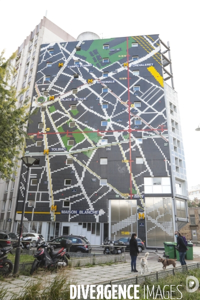 Un musee street art a ciel ouvert paris 13eme