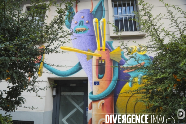 Un musee street art a ciel ouvert paris 13eme