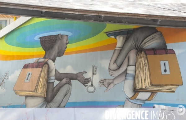 Un musee street art a ciel ouvert paris 13eme