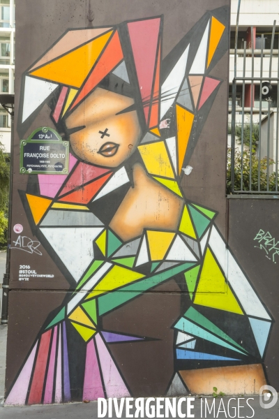 Un musee street art a ciel ouvert paris 13eme