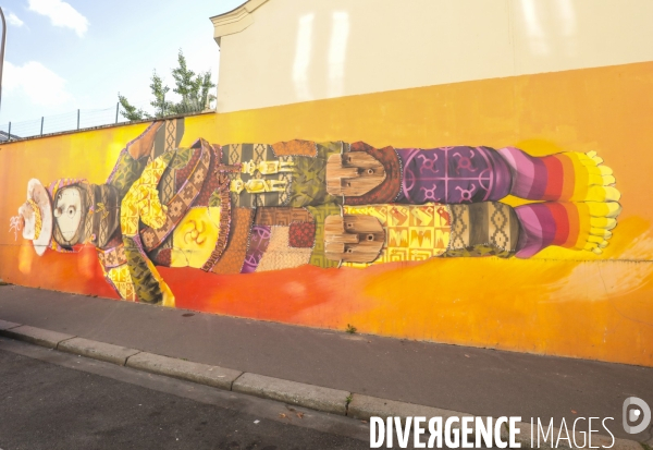 Un musee street art a ciel ouvert paris 13eme