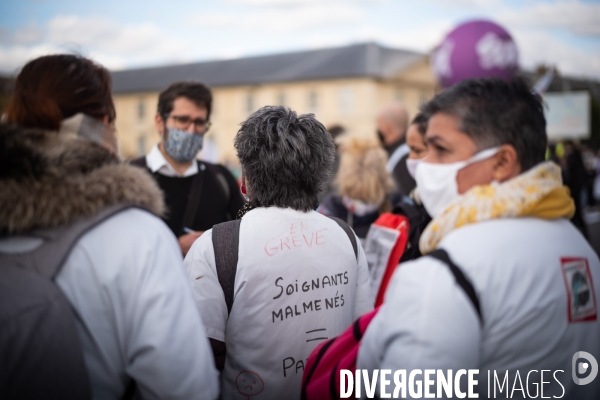 Manifestation des soignants