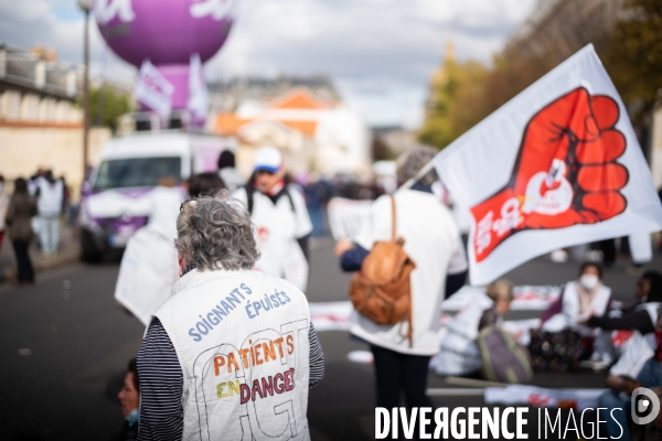 Manifestation des soignants