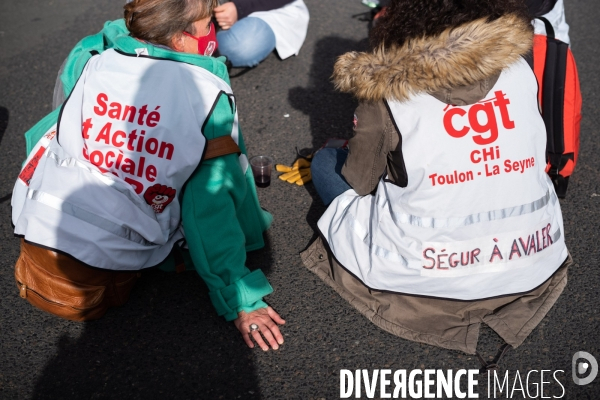 Manifestation des soignants