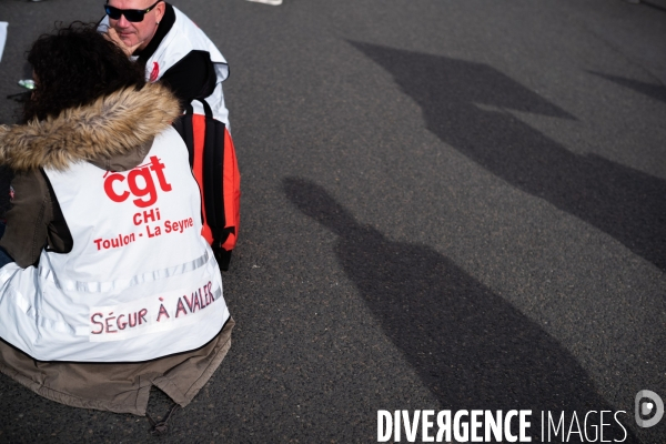 Manifestation des soignants