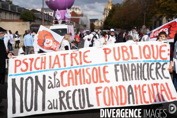 Manifestation des soignants