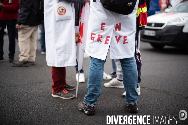 Manifestation des soignants