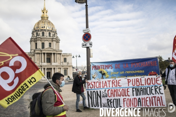 Manifestation des personnels de santé