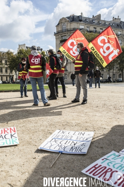 Manifestation des personnels de santé