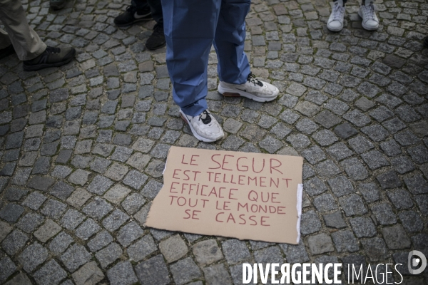 Manifestation des personnels de santé