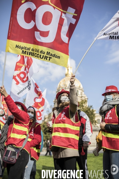 Manifestation des personnels de santé