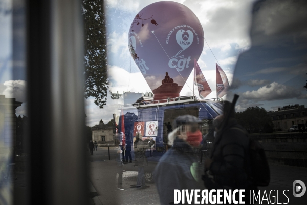 Manifestation des personnels de santé