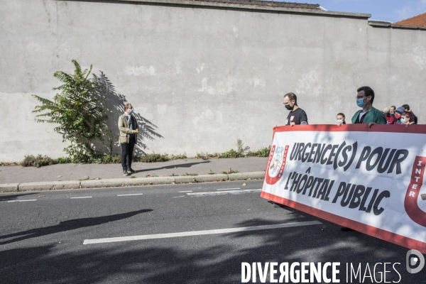 Manifestation des personnels de santé