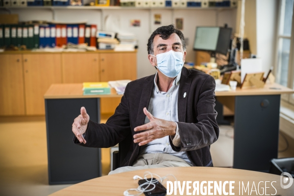 Portrait d arnaud fontanet, membre du conseil scientifique covid-19.