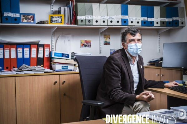 Portrait d arnaud fontanet, membre du conseil scientifique covid-19.