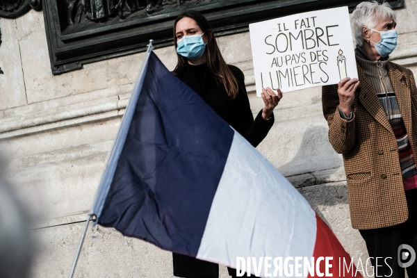 Rassemblement pour samuel paty