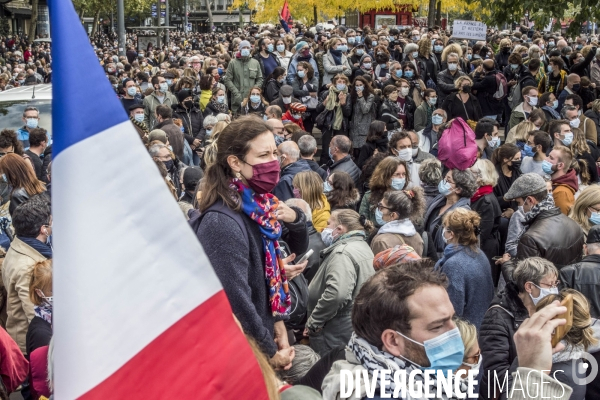 Hommage à Samuel Paty.