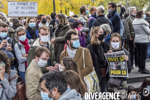 Hommage à Samuel Paty.