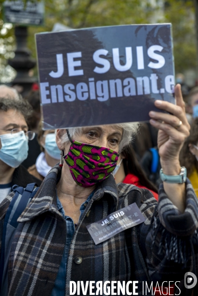 Hommage à Samuel Paty