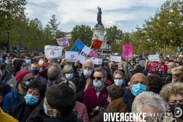 Hommage à Samuel Paty