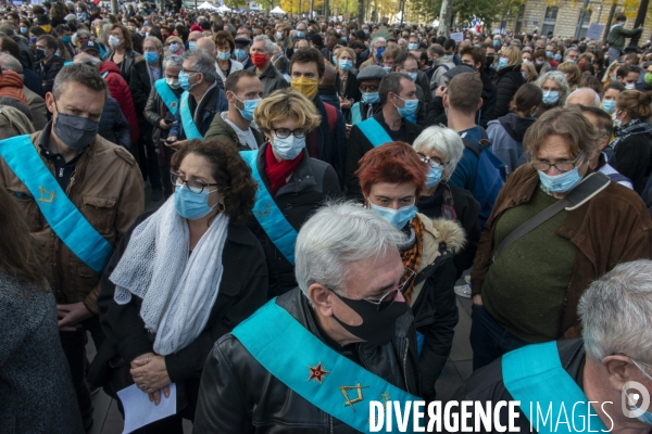 Hommage à Samuel Paty