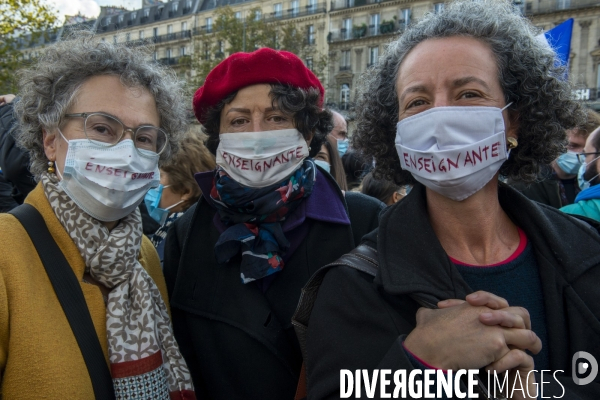 Hommage à Samuel Paty