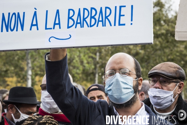 Rassemblement Hommage à Samuel Paty