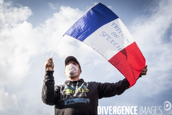 Rassemblement Hommage à Samuel Paty