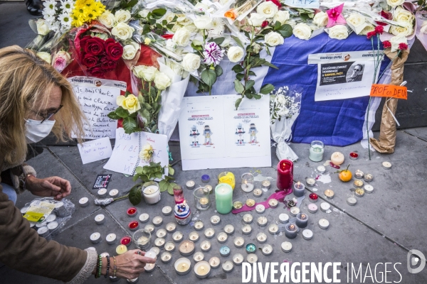 Rassemblement Hommage à Samuel Paty