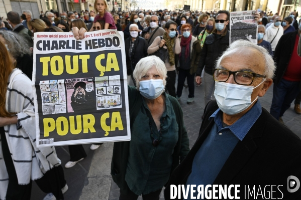 Hommage au professeur Samuel Paty