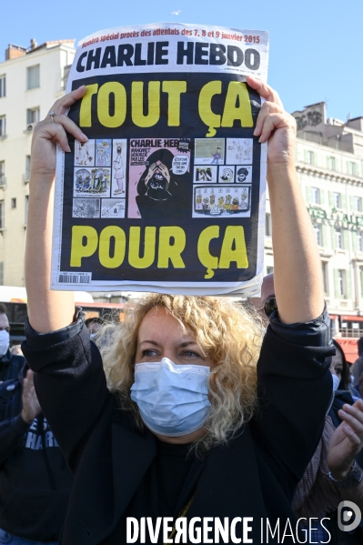 Hommage au professeur Samuel Paty