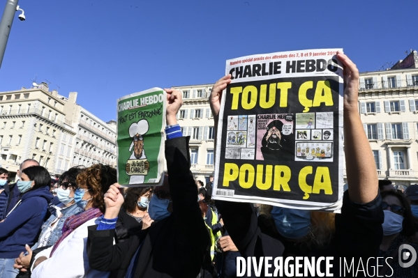 Hommage au professeur Samuel Paty