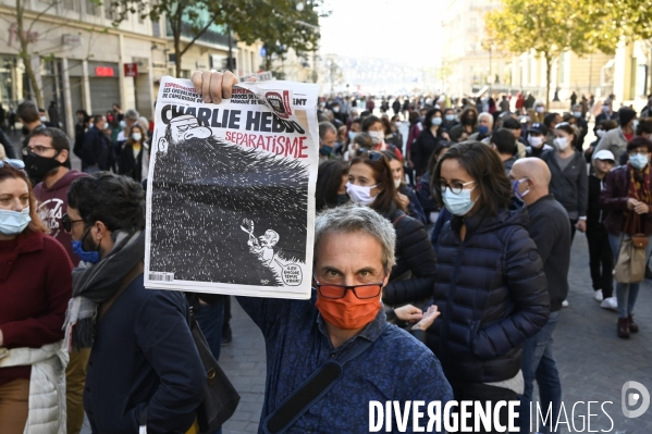 Hommage au professeur Samuel Paty