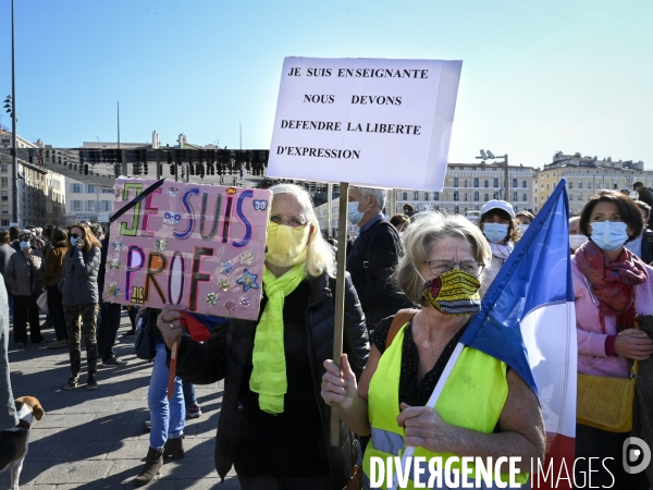 Hommage au professeur Samuel Paty