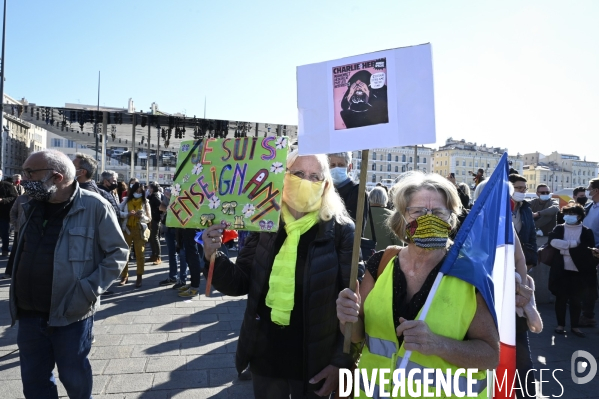 Hommage au professeur Samuel Paty